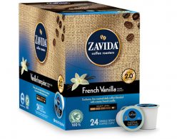 Zavida French Vanilla K-Cup Box