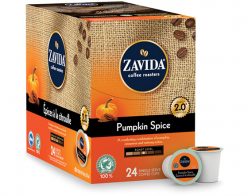 Zavida Pumpkin Spice K-Cups Box