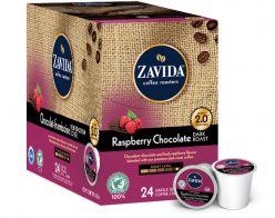 Zavida Raspberry Chocolate K-Cup Box