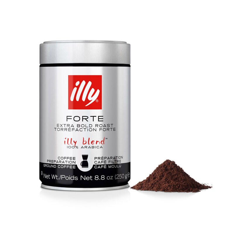 illy® Ground Drip Forte Coffee Dark Roast Extra Bold