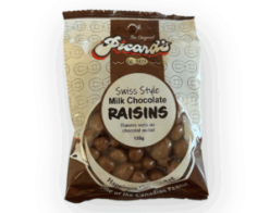 Picard's Swiss Style Milk Chocolate Raisins [30 x 100g]